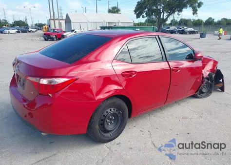 2017 Toyota Corolla Le из США, поврежденный, VIN 5YFBURHE5HP709896